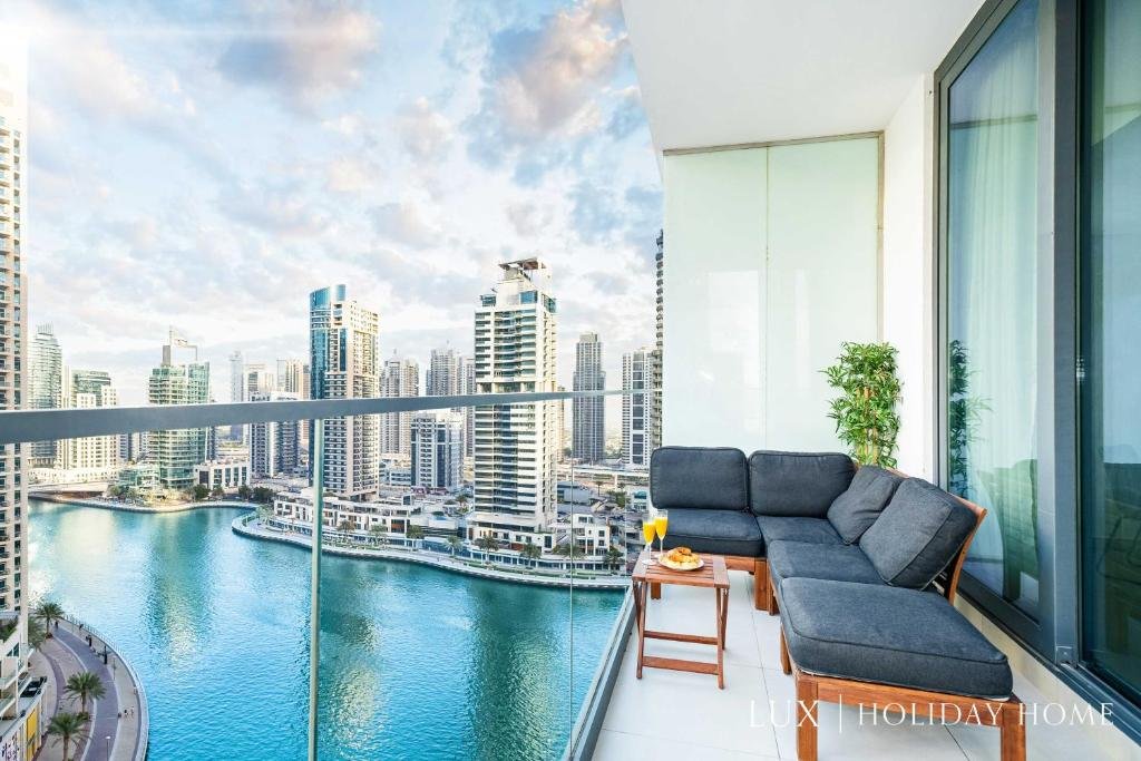 Дубай: LUX Contemporary Suite with Full Marina View 6