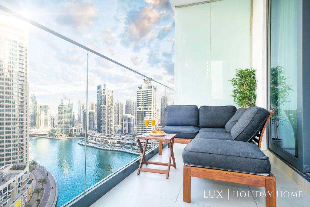 Дубай: LUX Contemporary Suite with Full Marina View 6
