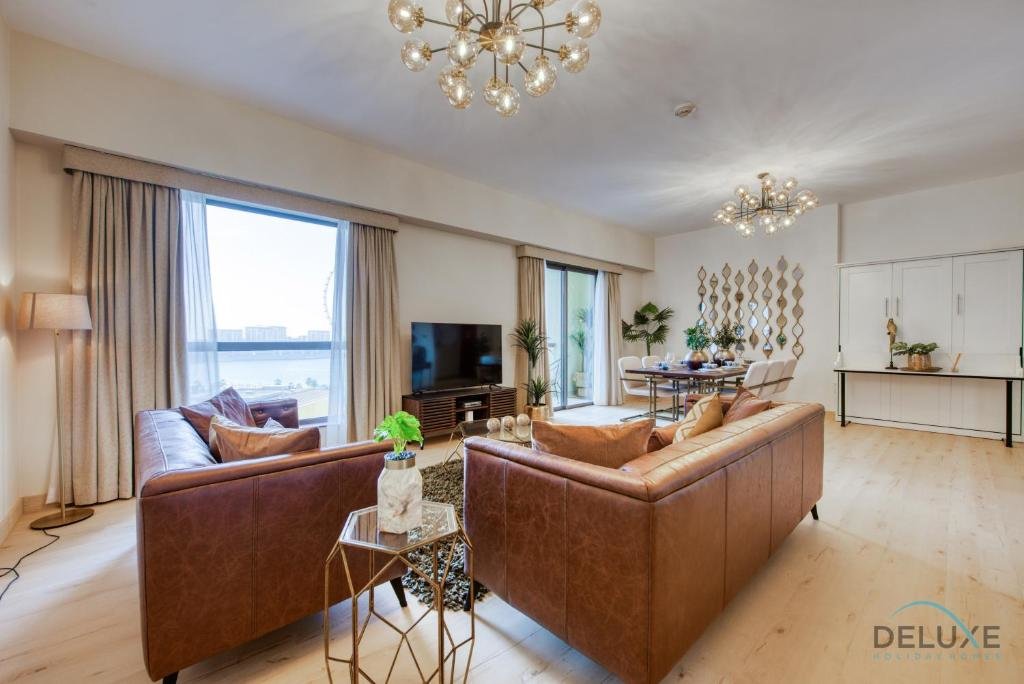 Дубай: Glamorous 1BR Apartment in Rimal 3 Jumeirah Beach Residence by Deluxe Holiday Homes