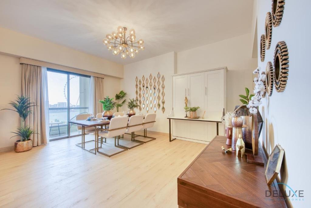 Дубай: Glamorous 1BR Apartment in Rimal 3 Jumeirah Beach Residence by Deluxe Holiday Homes