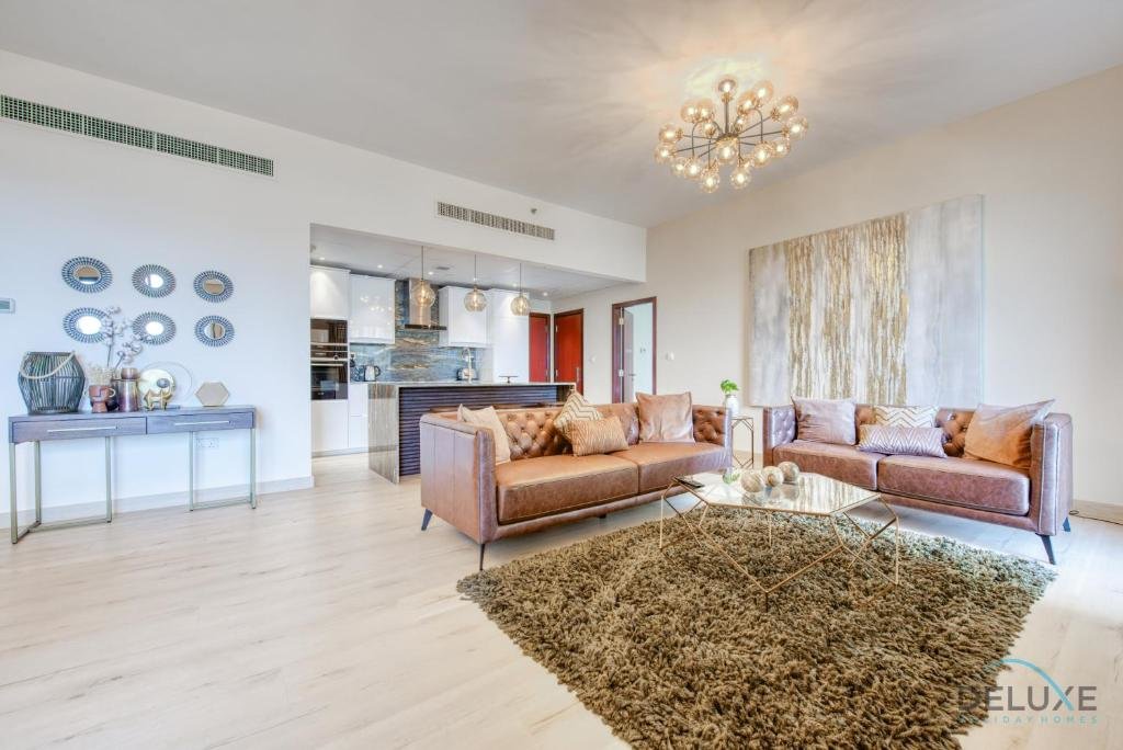 Дубай: Glamorous 1BR Apartment in Rimal 3 Jumeirah Beach Residence by Deluxe Holiday Homes