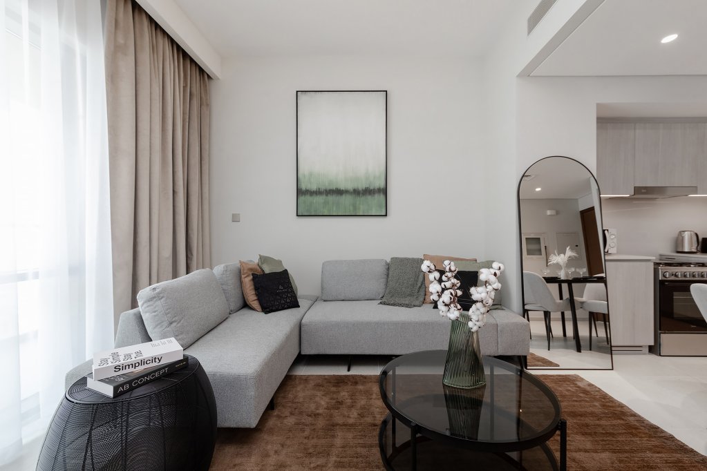 Дубай: Апартаменты Luxury 1BR at Vida Residences