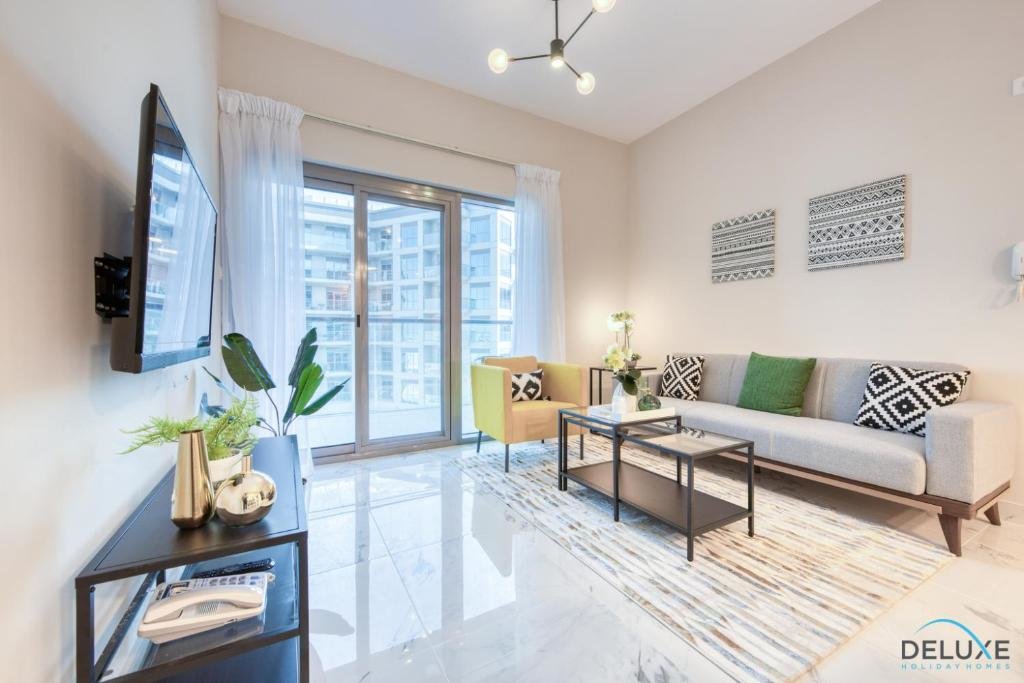 Дубай: Exceptional 1BR in MAG 5, Emaar South by Deluxe Holiday Homes