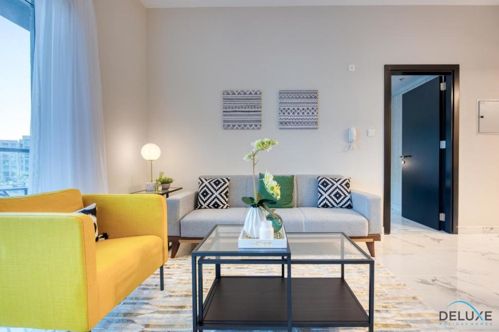 Дубай: Exceptional 1BR in MAG 5, Emaar South by Deluxe Holiday Homes