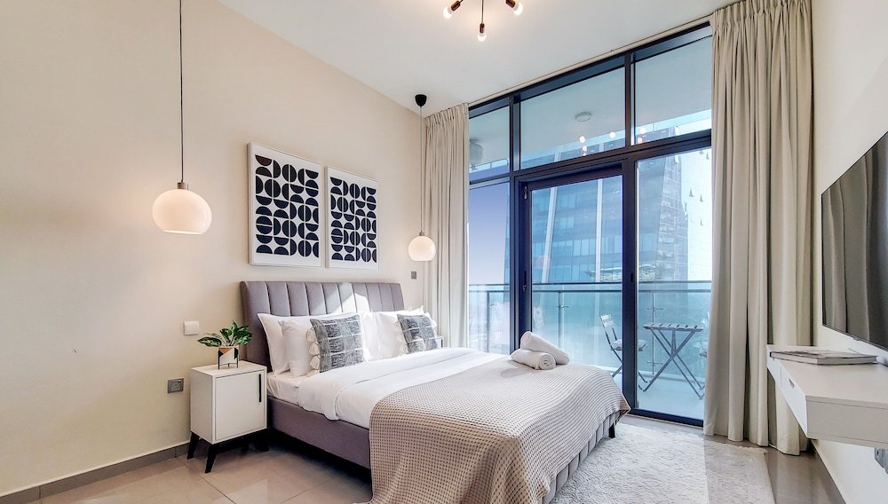 Дубай: Manzil - Modern 3BR in Business Bay nr Dubai Mall
