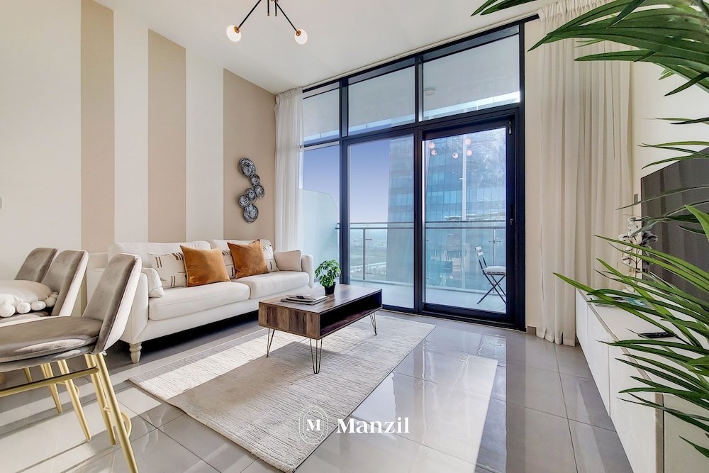 Дубай: Manzil - Modern 3BR in Business Bay nr Dubai Mall