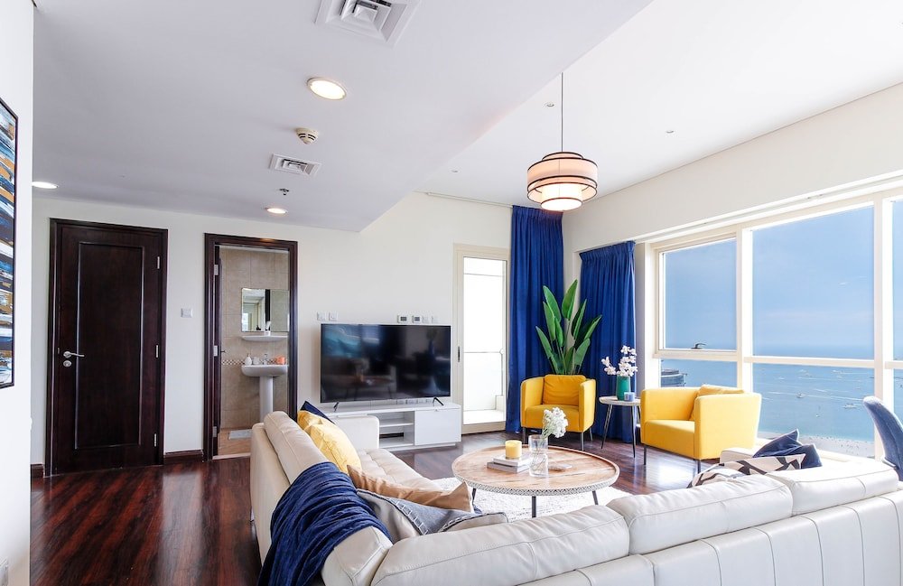 Дубай: Manzil - Stylish 2BR in Dubai Marina nr Dubai Eye