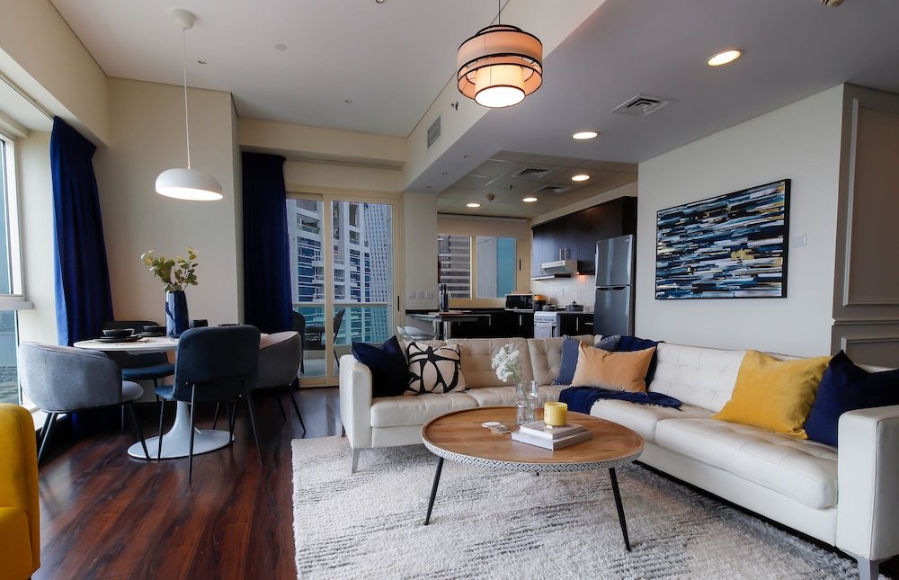 Дубай: Manzil - Stylish 2BR in Dubai Marina nr Dubai Eye