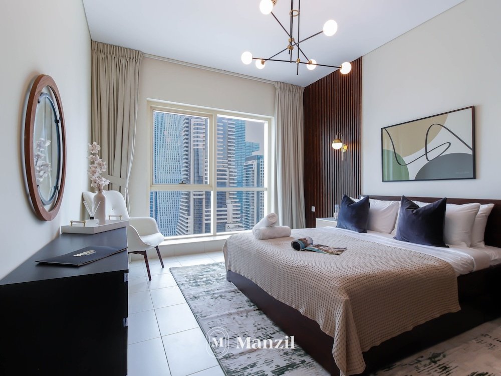 Дубай: Manzil - Stylish 2BR in Dubai Marina nr Dubai Eye