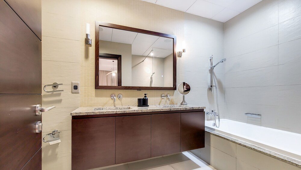 Дубай: Manzil - Splendid 3BR in Palm w Pvt Beach Access