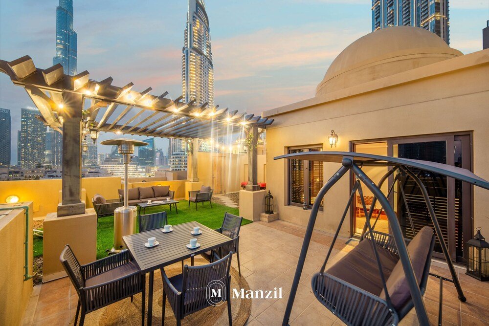 Дубай: Manzil -2BR Penthouse w full Burj View in Downtown