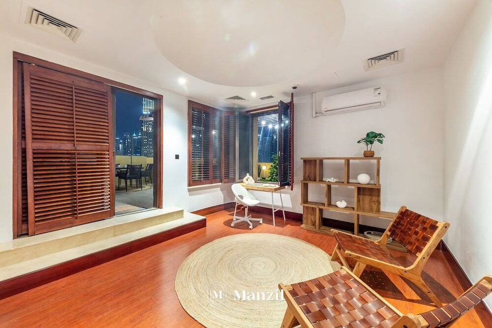 Дубай: Manzil -2BR Penthouse w full Burj View in Downtown