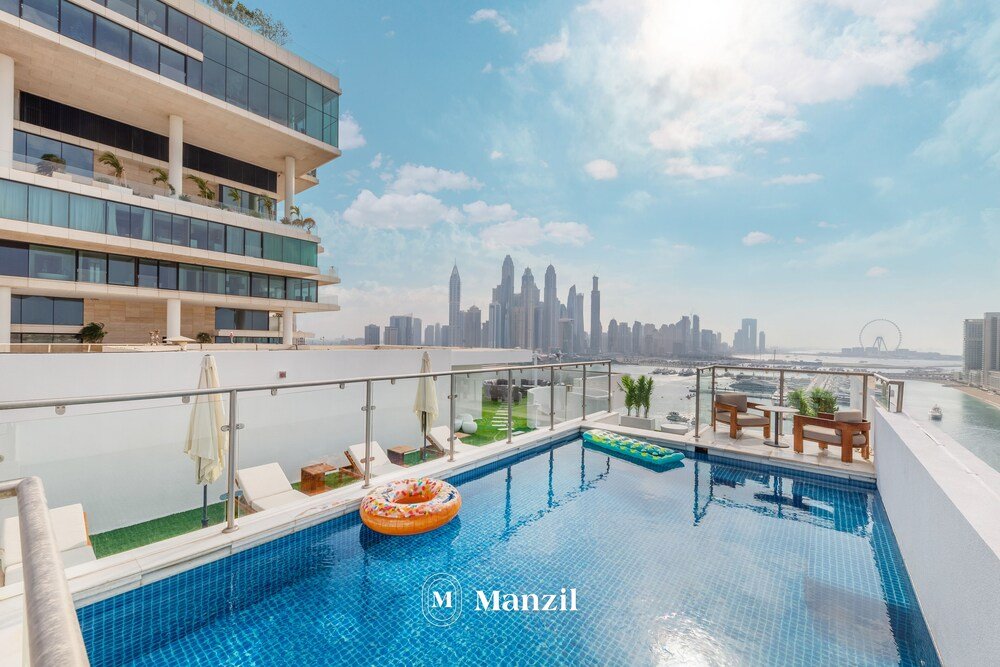 Дубай: Manzil - 4BR Penthouse | FIVE Palm | Private Pool