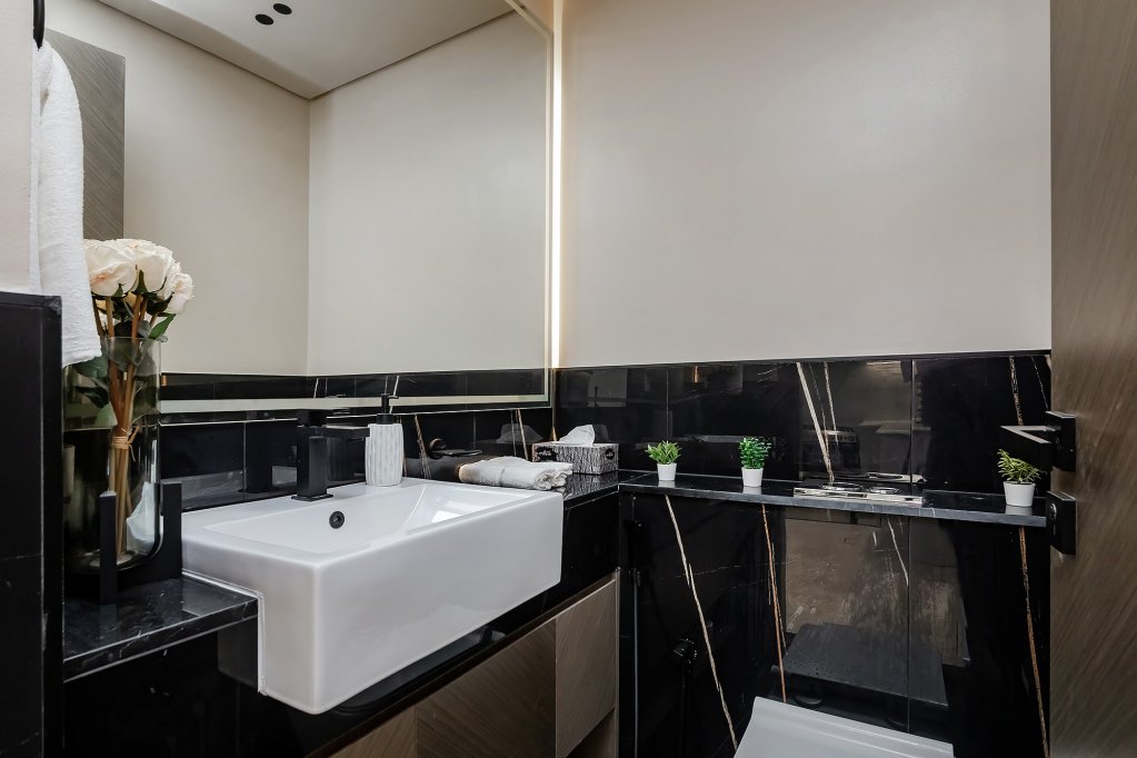 Дубай: Апартаменты Stylish 1BR with view on Burj Khalifa