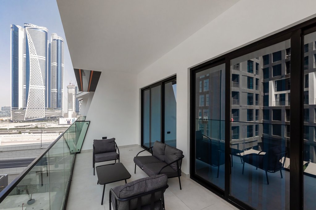 Дубай: Апартаменты Stylish 1BR with view on Burj Khalifa