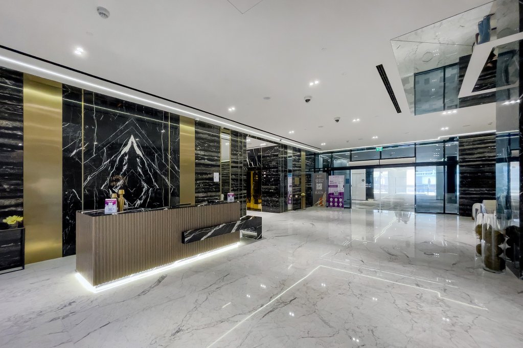 Дубай: Апартаменты Stylish 1BR with view on Burj Khalifa