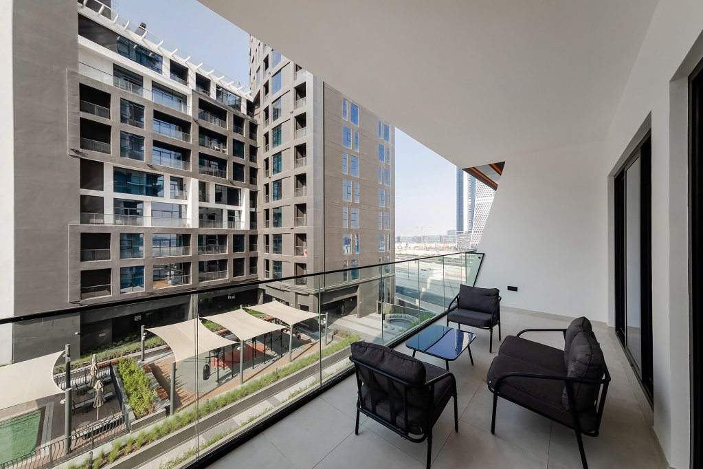Дубай: Апартаменты Stylish 1BR with view on Burj Khalifa