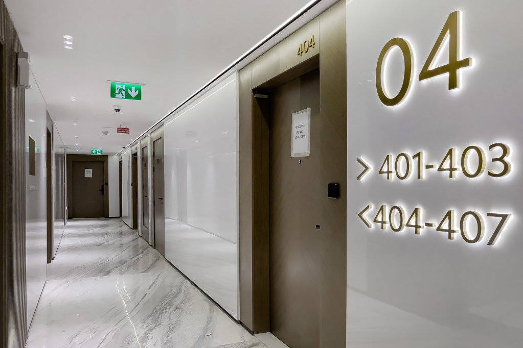 Дубай: Апартаменты Stylish 1BR with view on Burj Khalifa