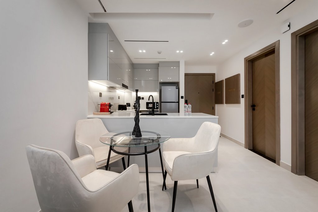 Дубай: Апартаменты Stylish 1BR with view on Burj Khalifa