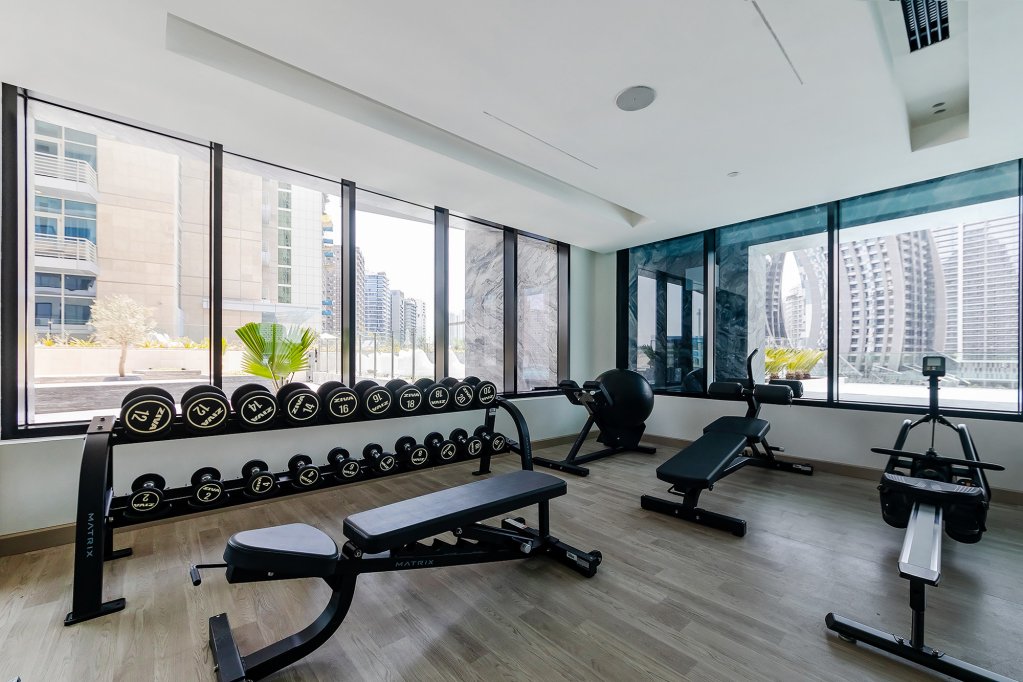 Дубай: Апартаменты Stylish 1BR with view on Burj Khalifa