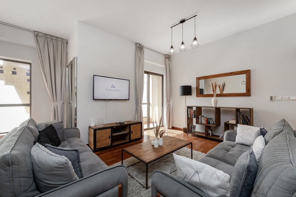 Дубай: Апартаменты Luxury 2BR at Rimal 3 with beautiful view