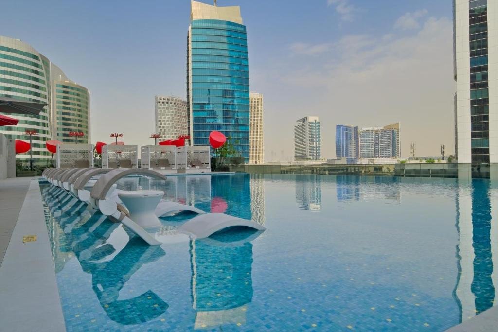 Дубай: Hometown Apartments - Studio in Business Bay with luxury facilities