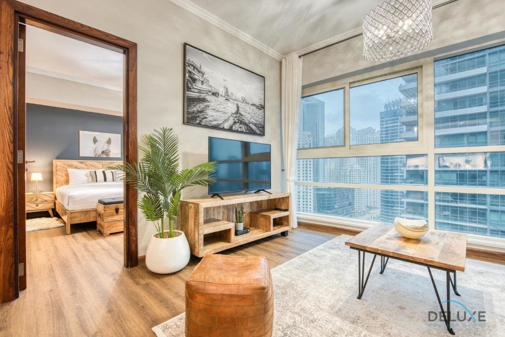 Дубай: Elegant 1BR at Al Sahab 2 Dubai Marina by Deluxe Holiday Homes