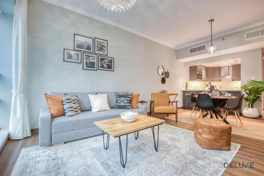 Дубай: Elegant 1BR at Al Sahab 2 Dubai Marina by Deluxe Holiday Homes