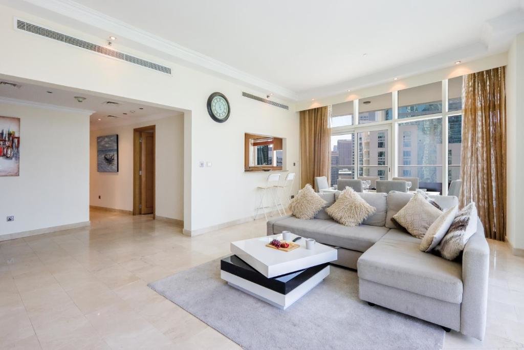 Дубай: Dubai Marina 3 Bedroom Suite with Full Marina View