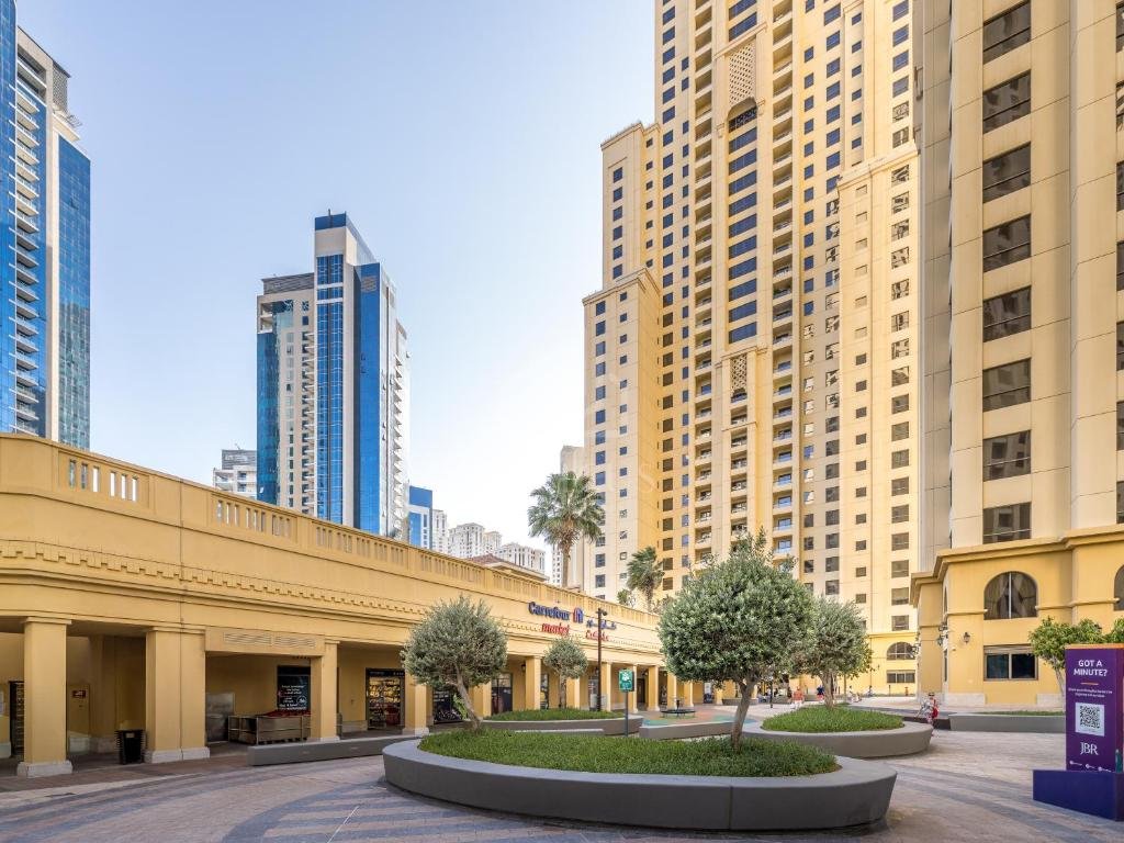 Дубай: Sea View 1BD apartment in front of The Beach JBR