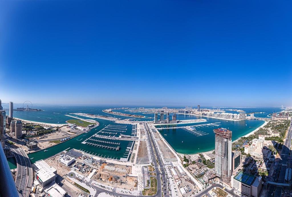 Дубай: Princess Tower Dubai Marina 2BD apartment