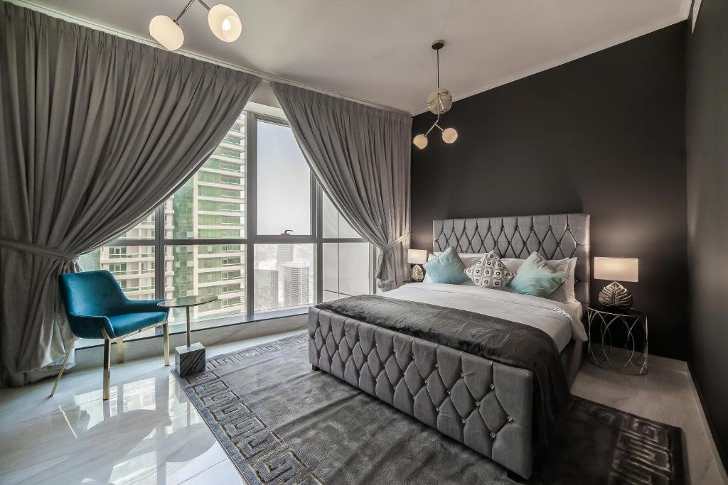 Дубай: HiGuests - Luxury Apartment, 10-min Walk to Dubai Harbor