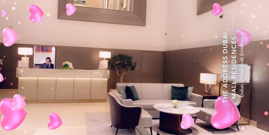 Дубай: Holiday Home - Address Dubai Mall Residences 23 floor 1 bedroom