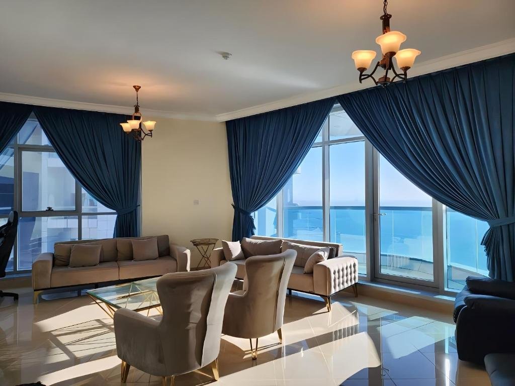 Аджман: Awesome 2 bedroom apartment with beachfront
