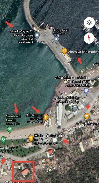 Дибба: Dar Al Nour, partial Ocean view