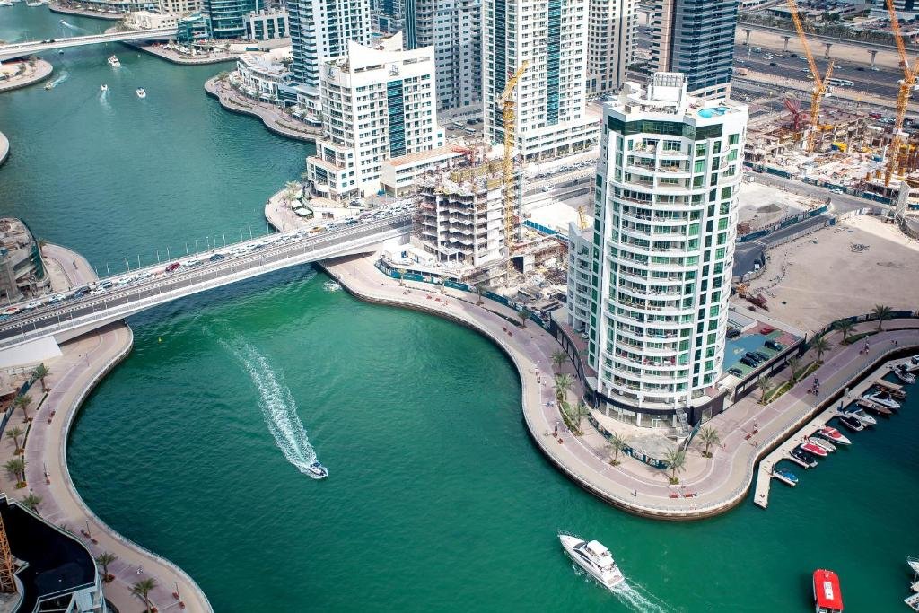 Дубай: Awesome Marina Canal View 1bd Bay Central Marina
