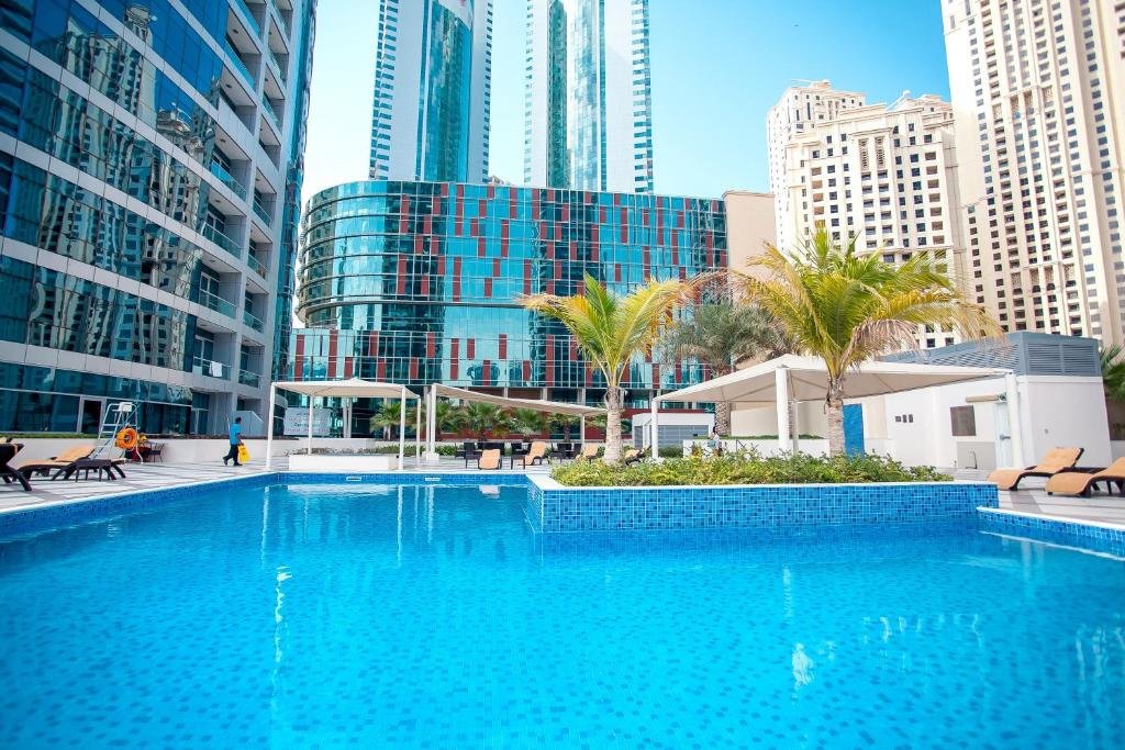Дубай: Awesome Marina Canal View 1bd Bay Central Marina