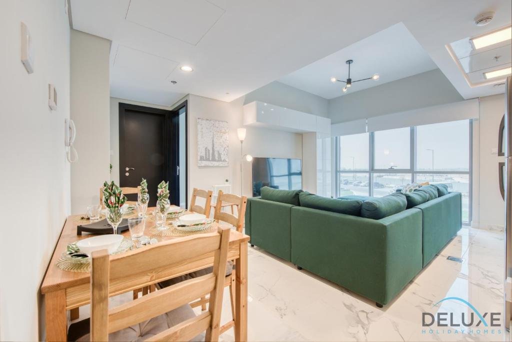 Дубай: Peaceful 1BR at MAG 505 Dubai South by Deluxe Holiday Homes