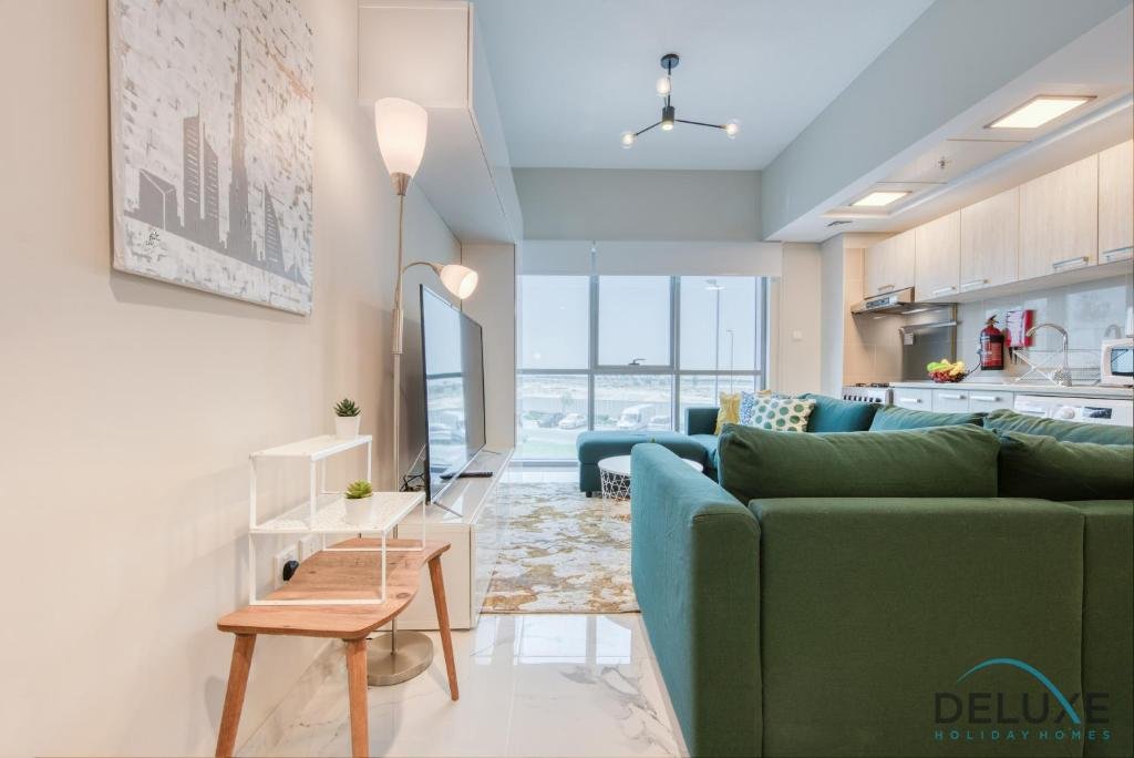Дубай: Peaceful 1BR at MAG 505 Dubai South by Deluxe Holiday Homes