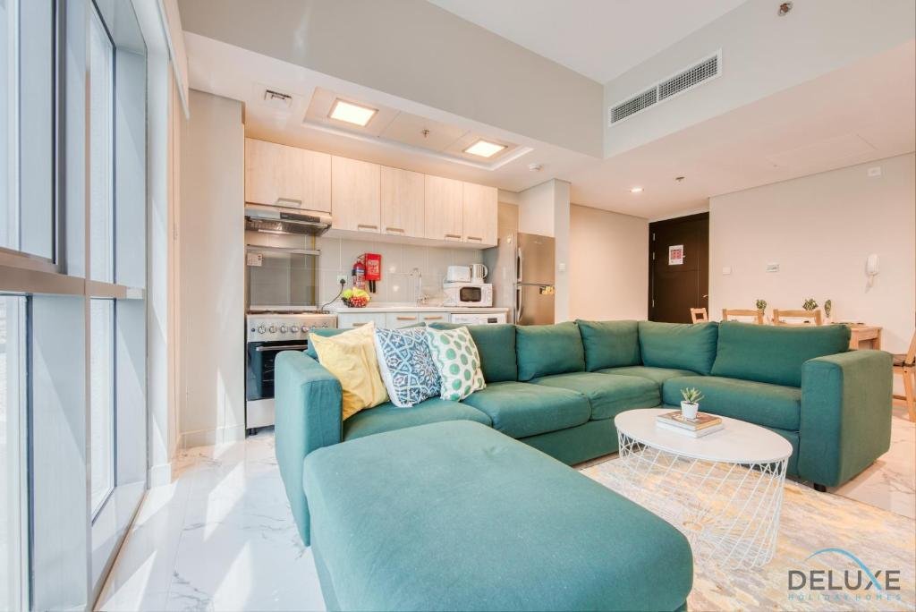 Дубай: Peaceful 1BR at MAG 505 Dubai South by Deluxe Holiday Homes