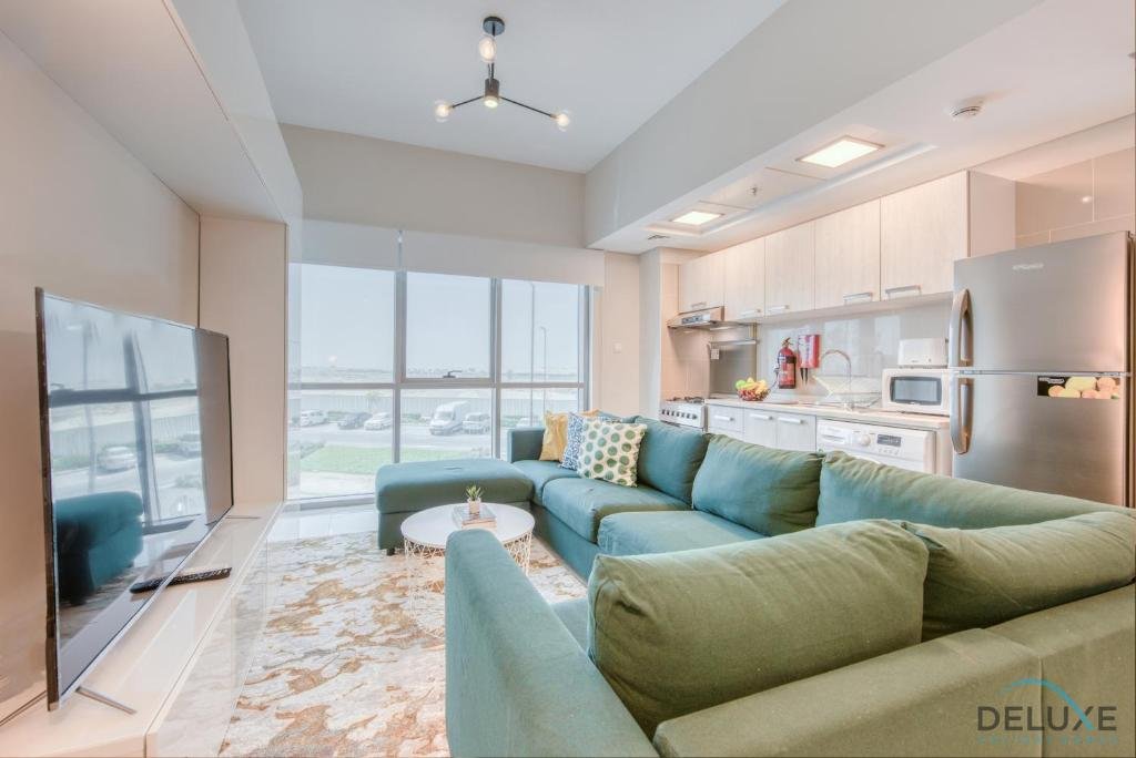 Дубай: Peaceful 1BR at MAG 505 Dubai South by Deluxe Holiday Homes