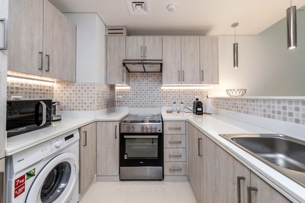 Дубай: Апартаменты New 1-bedroom on Palm Jumeirah