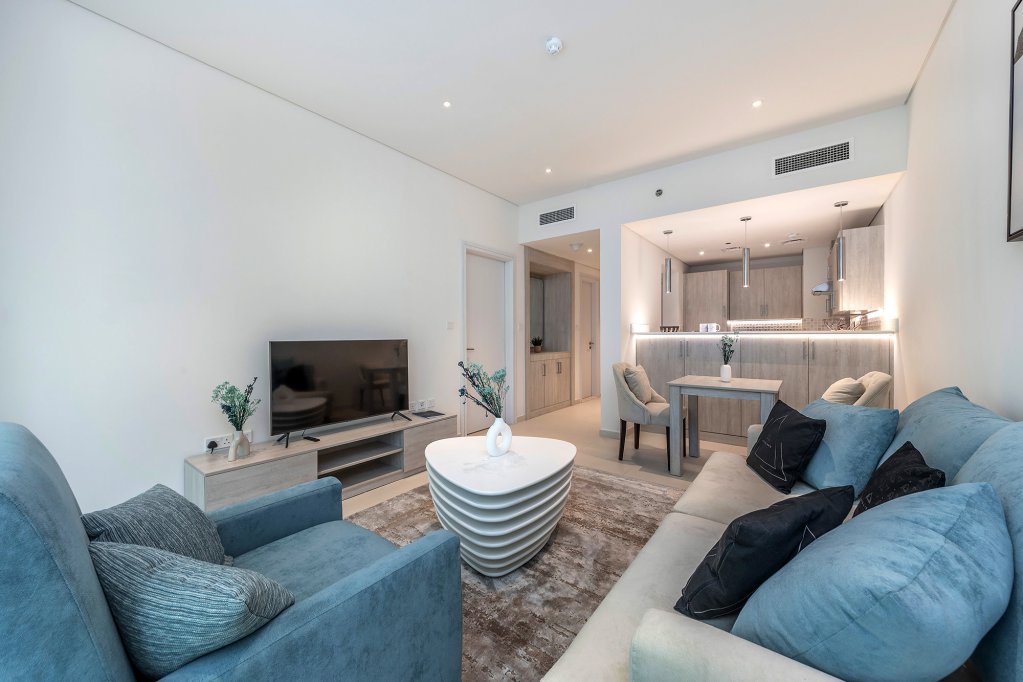 Дубай: Апартаменты New 1-bedroom on Palm Jumeirah