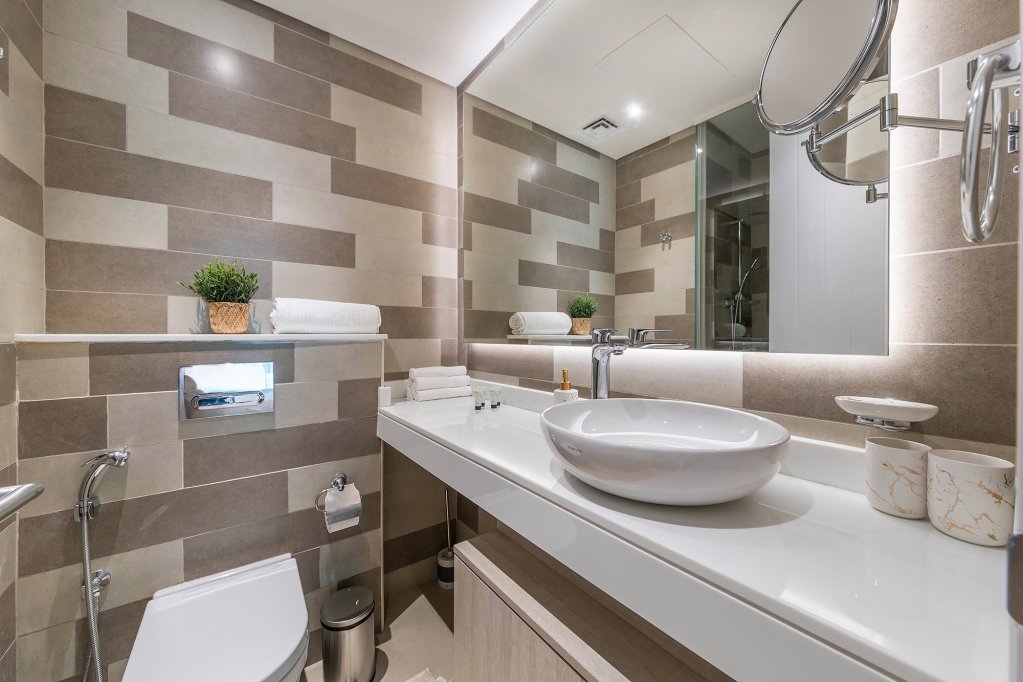 Дубай: Апартаменты New 1-bedroom on Palm Jumeirah