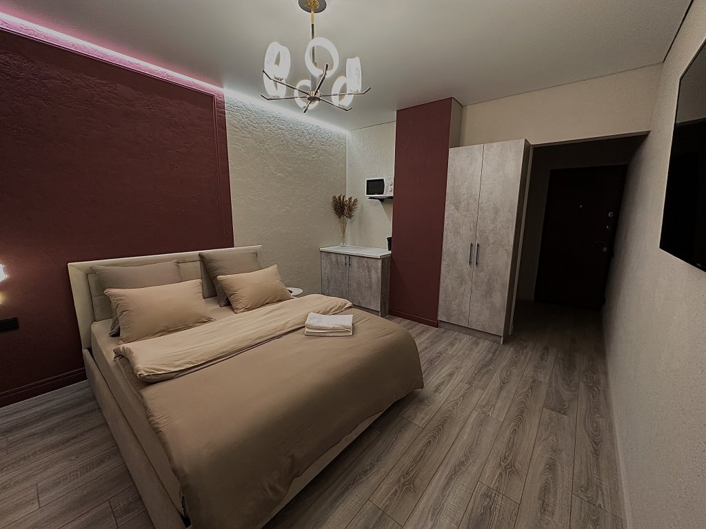 Кострома: Апартаменты студия CLASSIC ROOM Бесконтактное заселение С Качелью