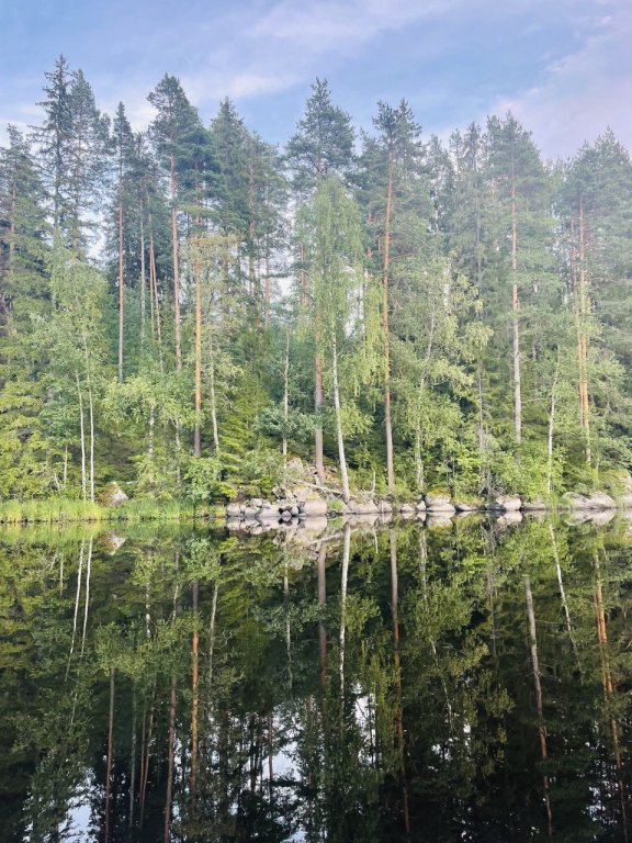 Мельниково: Гостевой дом на воде,хаусбот на р.Вуокса, карельский перешеек