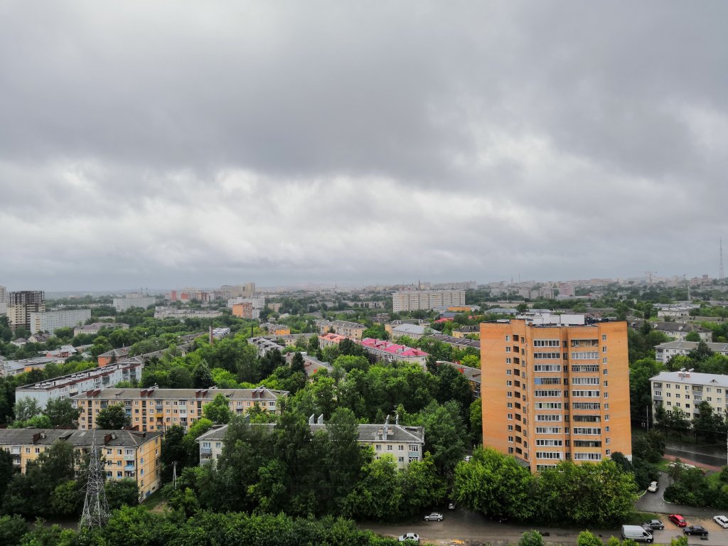 Калуга: Апартаменты Однокомнатные на Переулке Хрустальном 27 на 17 этаже