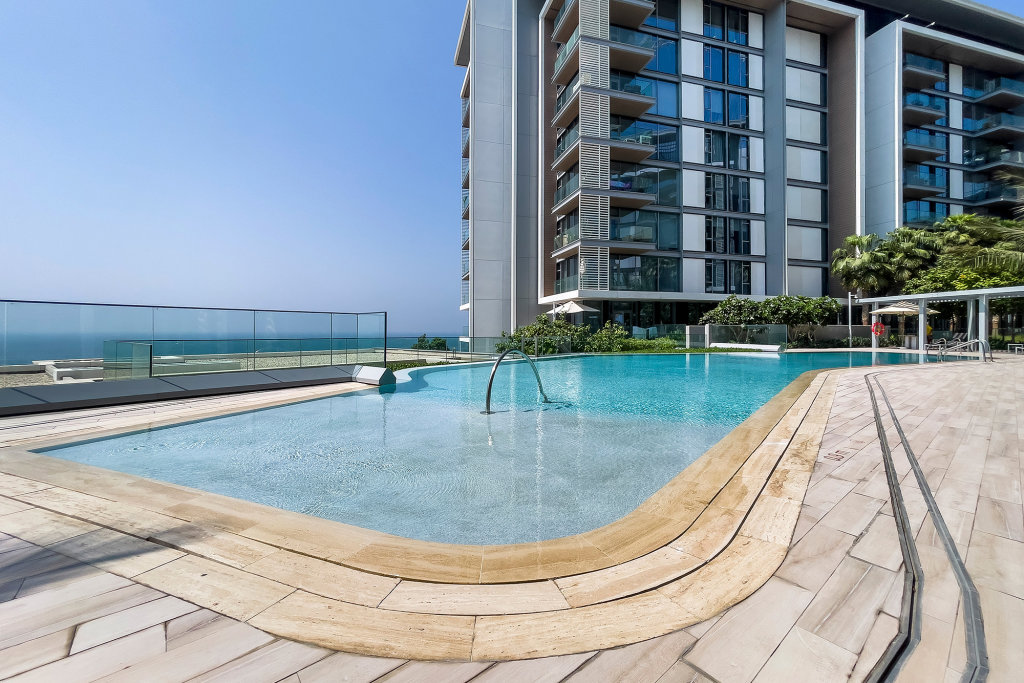 Дубай: Апартаменты Luxury 3-bedroom on Bluewaters Island