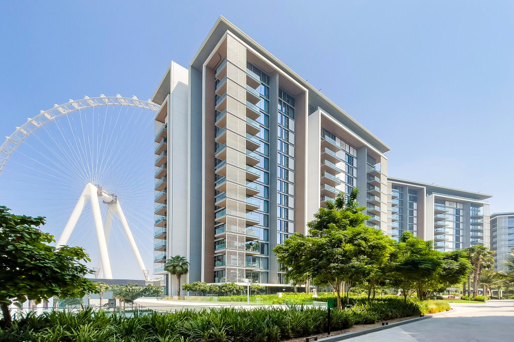 Дубай: Апартаменты Luxury 3-bedroom on Bluewaters Island