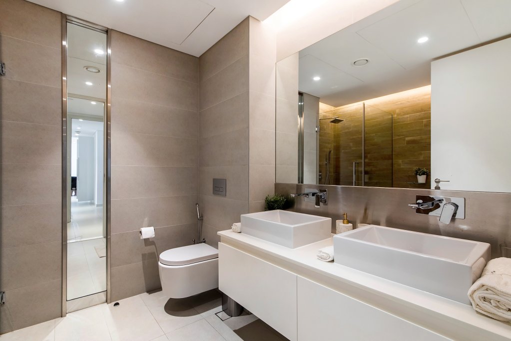 Дубай: Апартаменты Luxury 3-bedroom on Bluewaters Island